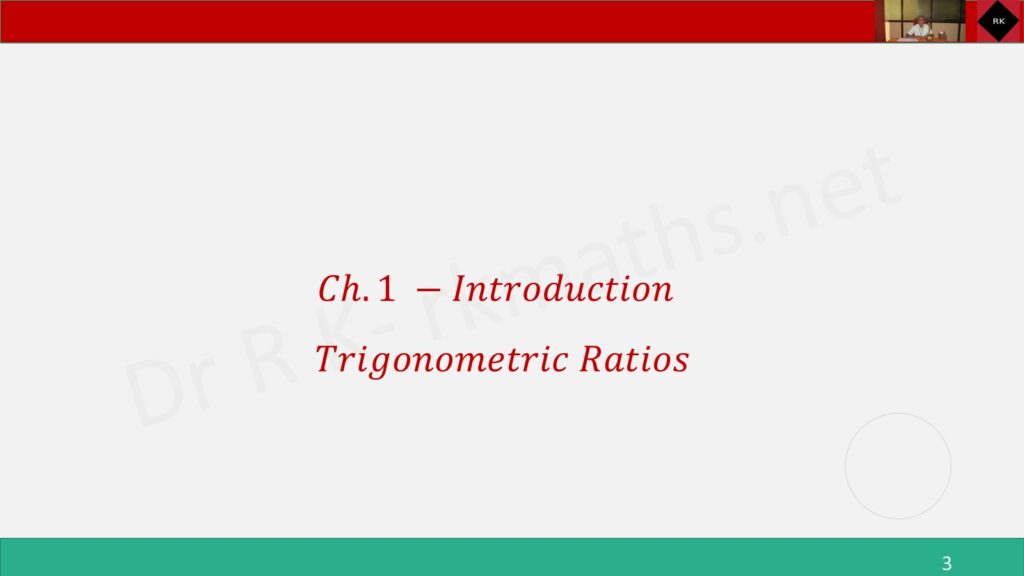 Trigonometry Part 1 – rkmaths.net